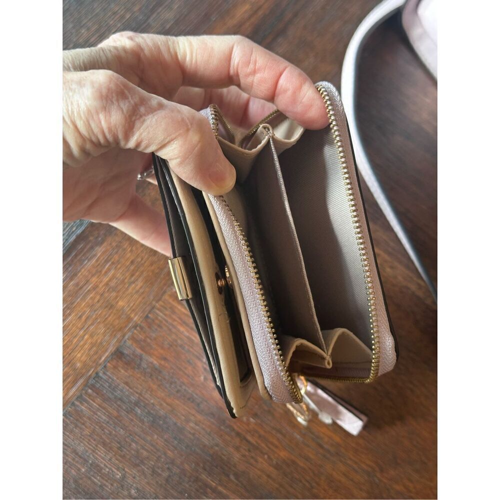 Nine West Ridgewood handbag and wallet in Lavender - Picture 10 of 12